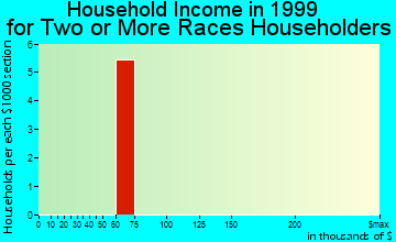 Haven household income for two or more races householders