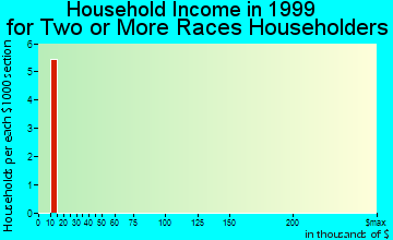 Jonesboro household income for two or more races householders