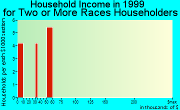 Springhill household income for two or more races householders
