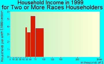 Friendly household income for two or more races householders