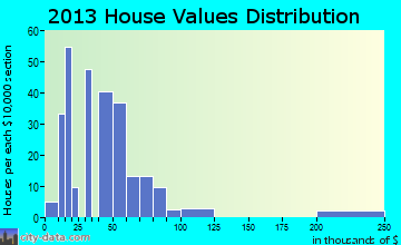 Birch Tree home values distribution