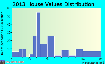 Summerfield home values distribution