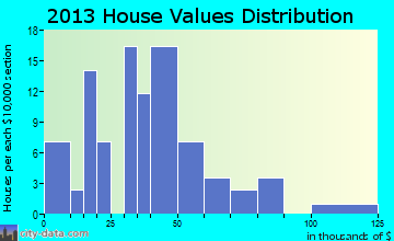 Cameron home values distribution