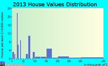 New Home home values distribution