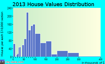 Elkins home values distribution