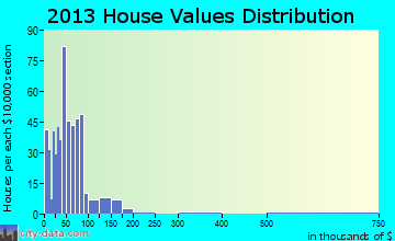 Horton home values distribution