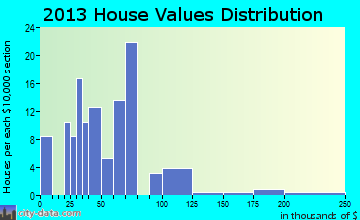 Selden home values distribution