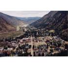 Georgetown: looking down from surrounding mountain