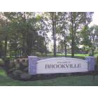 Brookville: The new Gateway Park sign at the edge of the city