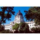 Pierre: South Dakota's majestic State Capitol building in Pierre was completed in 1910. The Capitol complex features Capitol Lake, a man-made artesian lake adjacent to the Capitol Building. Many visitors come to see and feed the birds and enjoy the serene beauty of the lake.