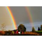 Norton: Double Rainbow seen from Cleveland Massillon Rd. after the 2003 CiderFest