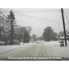 Beaver: Tuscarawas Road during the snowstorm of 2002