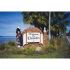 Dunedin: Sign  to welcome you to Dunedin Fl
