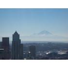 Seattle: : Mt. Rainier , view from Downtown Seattle