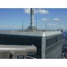 Elmont: Looking at Antenna Array on North Tower WTC from Southtower Roof