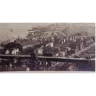 North Charleroi: Charleroi/Monessen Trolley and toll house on bridge (ca 1923)