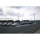 Tewksbury: Parking Lot of the Oakdale Demoulas Market Basket in Tewksbury at the Oakdale Mall.