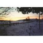 Fairfield: Winter Sunrise On North Road