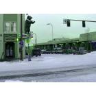 Valdez: Anchorage,Alaska street scene