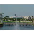 Cape Canaveral: : View of cruise ship from Port Canaveral from nearby condominium.
