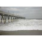Wilmington: : Johnny Mercers Pier during a Storm