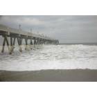 Wilmington: Johnny Mercers Pier during a Storm