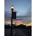 New Port Richey: Sunset over Main Street