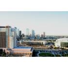 Tampa: Downtown skyline from 19 floors up