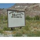 Beatty: WELCOME SIGN