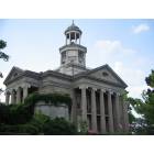 Vicksburg: Old Vicksburg Courthouse, now a Civil War museum.