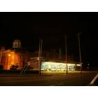 Jackson: : Jackson's Greyhound Bus Station Downtown (at night)