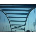 Green Bay: A bridge while driving through Green Bay.