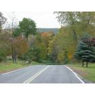 South Bristol: A country road in South Bristol, New York