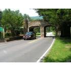 The historic entrance gate to the City of Montreat