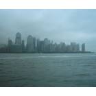 New York: : Cloudy Lower Manhattan