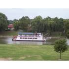 Frankenmuth: Bavarian Belle riverboat on the Cass River, Frankenmuth, MI
