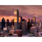 Dallas: : Downtown Dalls at sunset