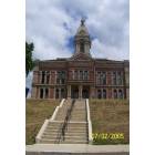 Wabash\'s Courthouse (Wabash is known as the first eletricly lit city._