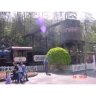 Pigeon Forge: Pigeon Forge: train depot at Dollywood theme park