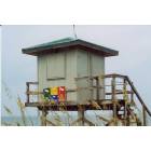 Fort Pierce North: Life guard house on north beach