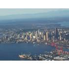 Seattle: : got lucky with this pic taken from my flight to LAX