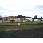 Scappoose: Downtown from tracks
