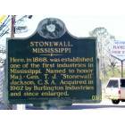 Stonewall: Historic Marker for Stonewall