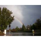 Bakersfield: Rainbow after a rainy day