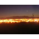 Las Vegas: : Sunset/bright lights in Las Vegas (that dot is the sky is Venus)