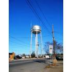 Americus: : City water tower - downtown Americus