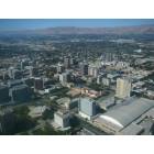 San Jose: : Aerial view of downtown San Jose