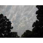 pic of clouds above my house in dayton