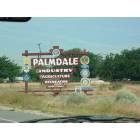 Palmdale: : Palmdale information sign