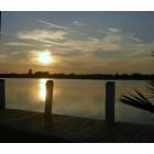 Bolivar Peninsula: a sunset on Crystal Beach